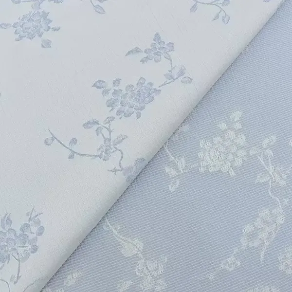 Textured Raised Emboss Colorful Radial Cationic Jacquard Fabric For Dresses